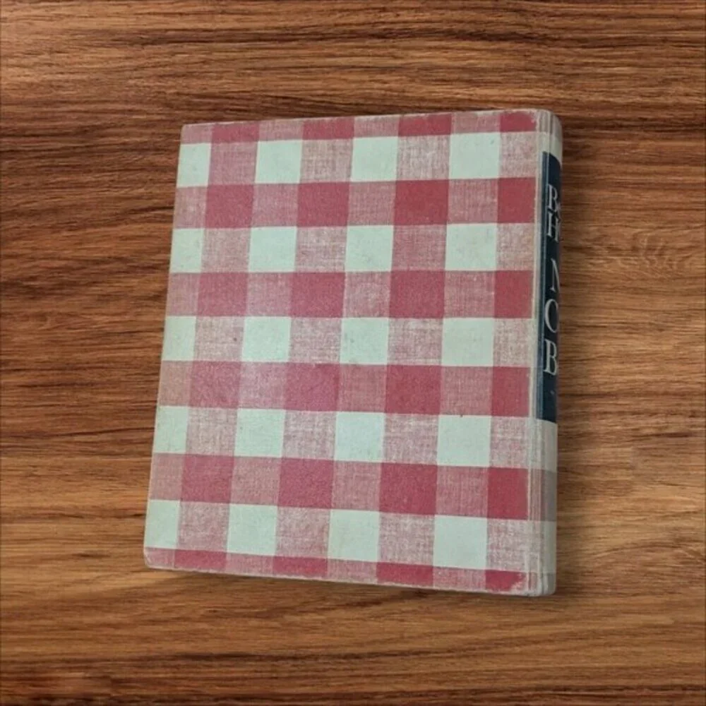 Better Homes And Gardens New Cook Book 1953 Red Plaid Hardcover Retro Kitchen Co
